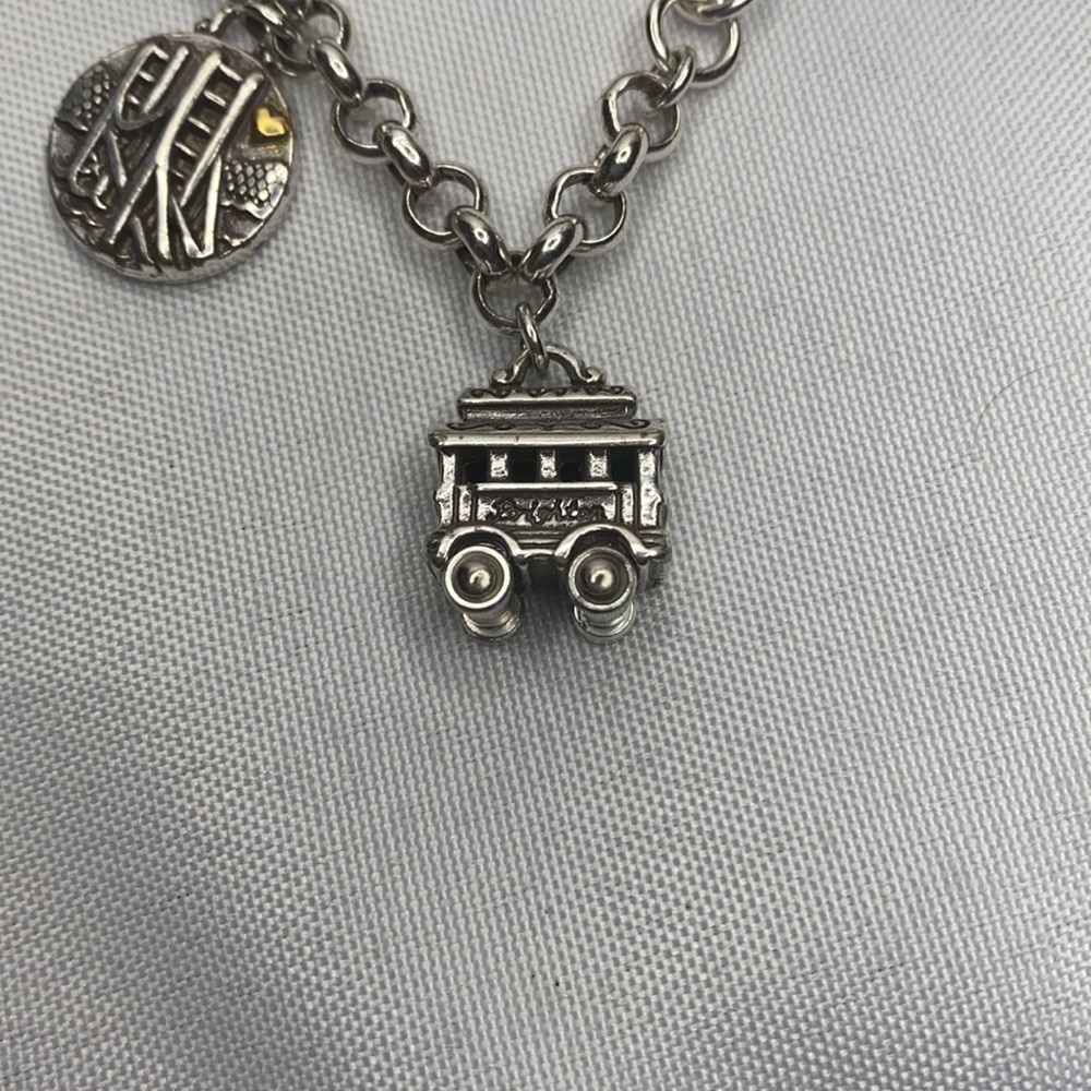 Brighton California charm Bracelet 8 1/2" - Picture 3 of 9